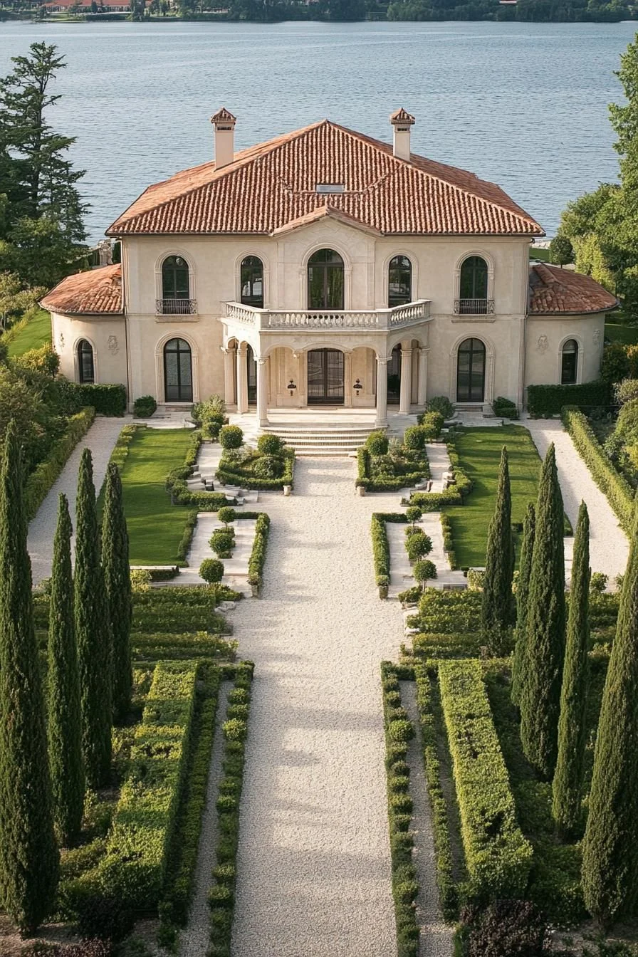 A Walkway of Old-World Wealth