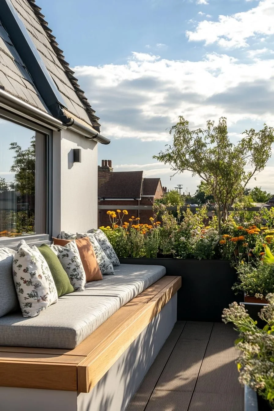 Rooftop Oasis for Relaxed Views