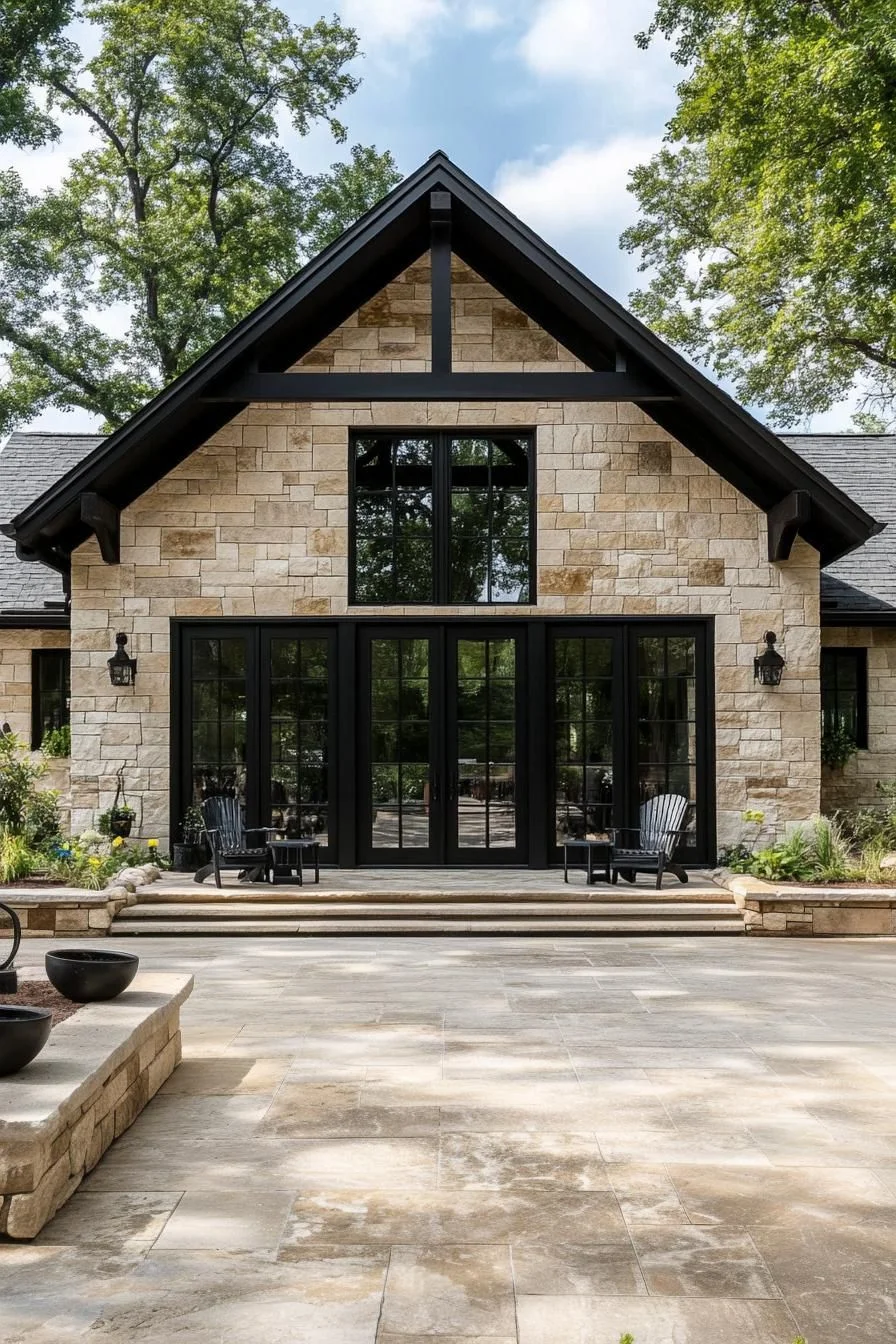 A Modern Adventure in Stone Facades
