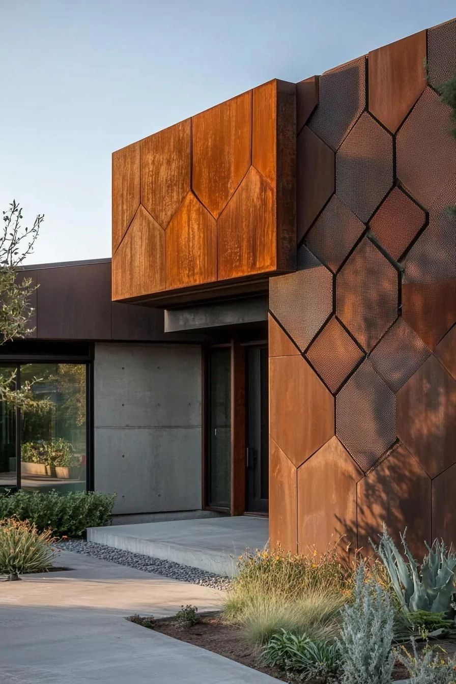 A Rustic Take on Geometric Design