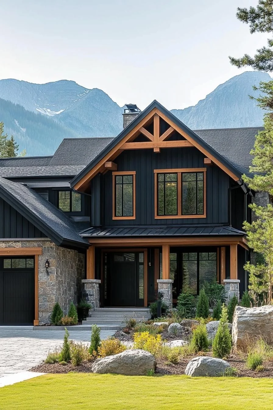 A Timber Retreat at the Mountain Top