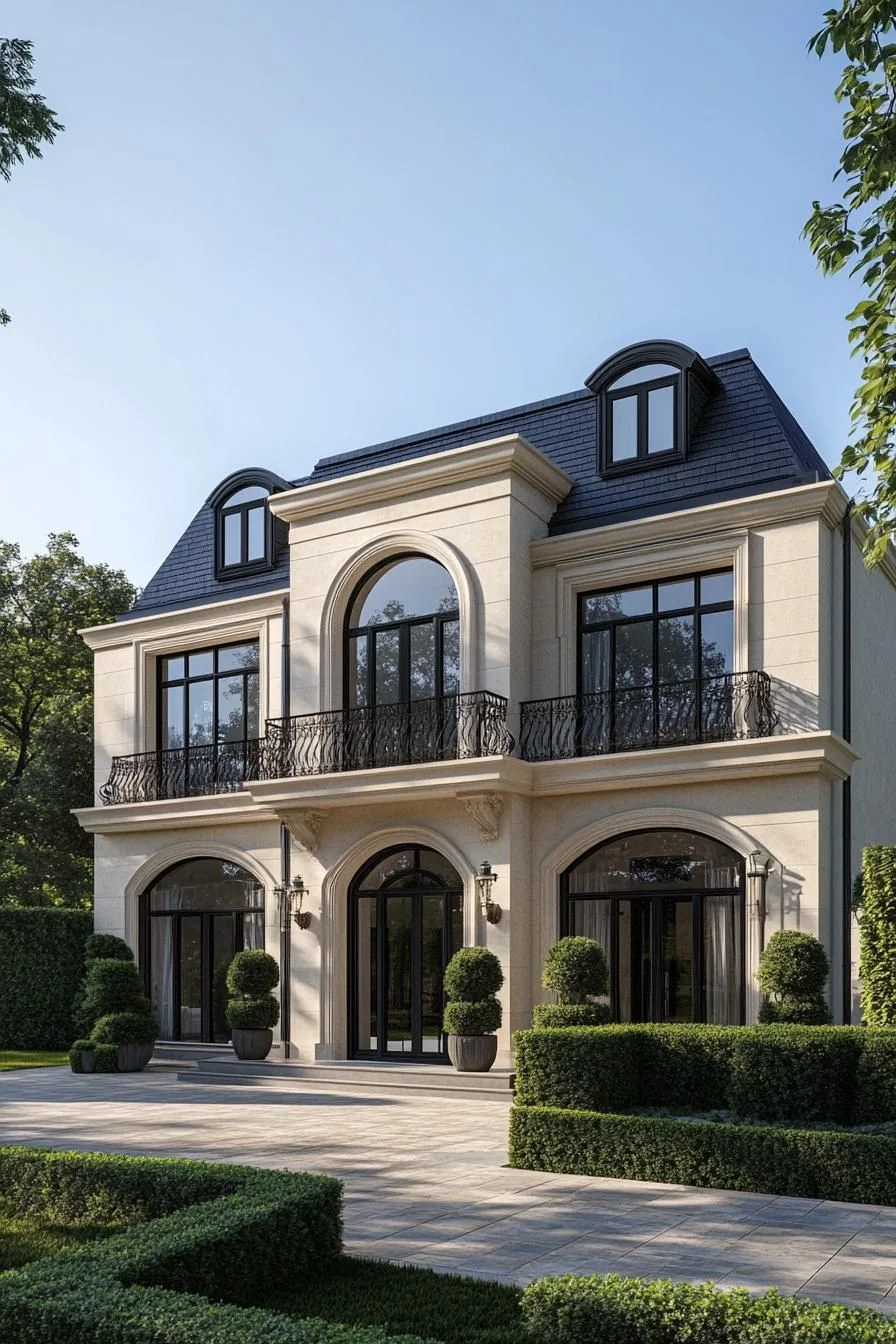 Neoclassical Whimsy Through Topiary Design