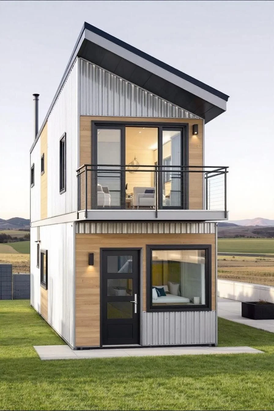 48) An Elevated Home in Metal