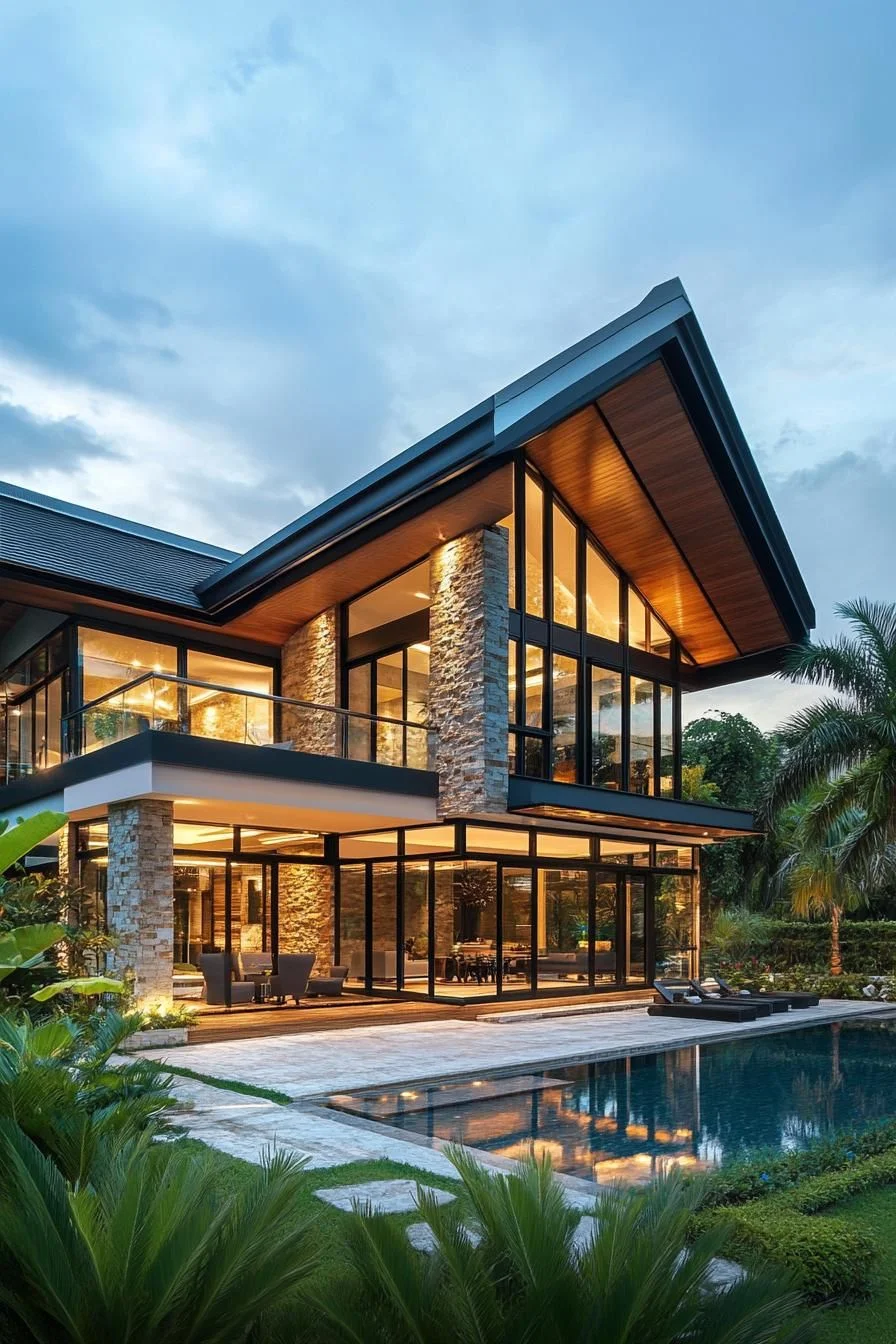 A Tropical Home With Modern Flair