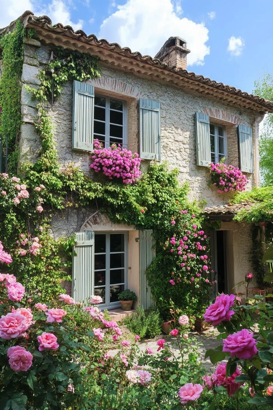 Blooming Cottage in the Country