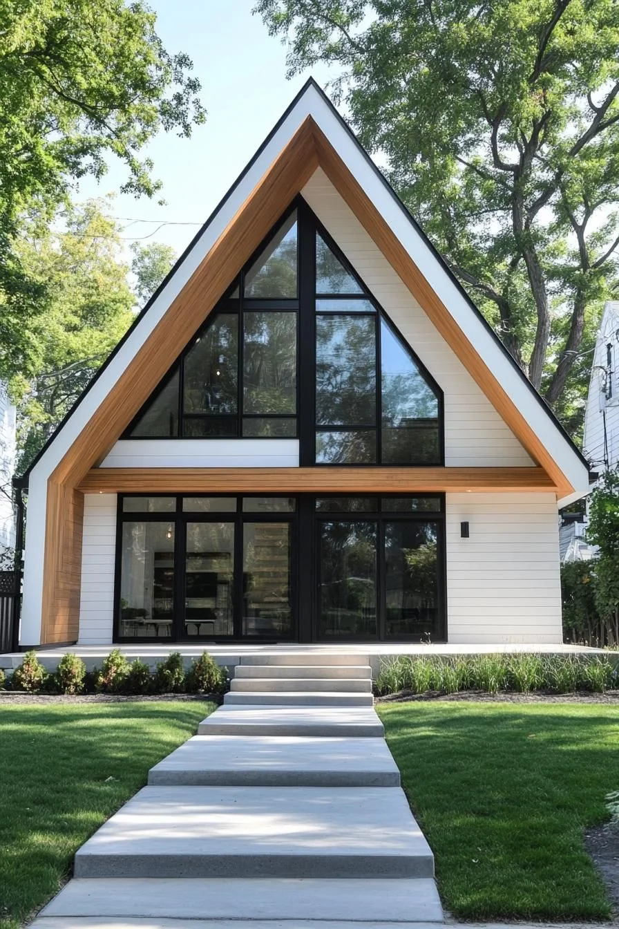 Classic Charm in an A-Frame Bungalow