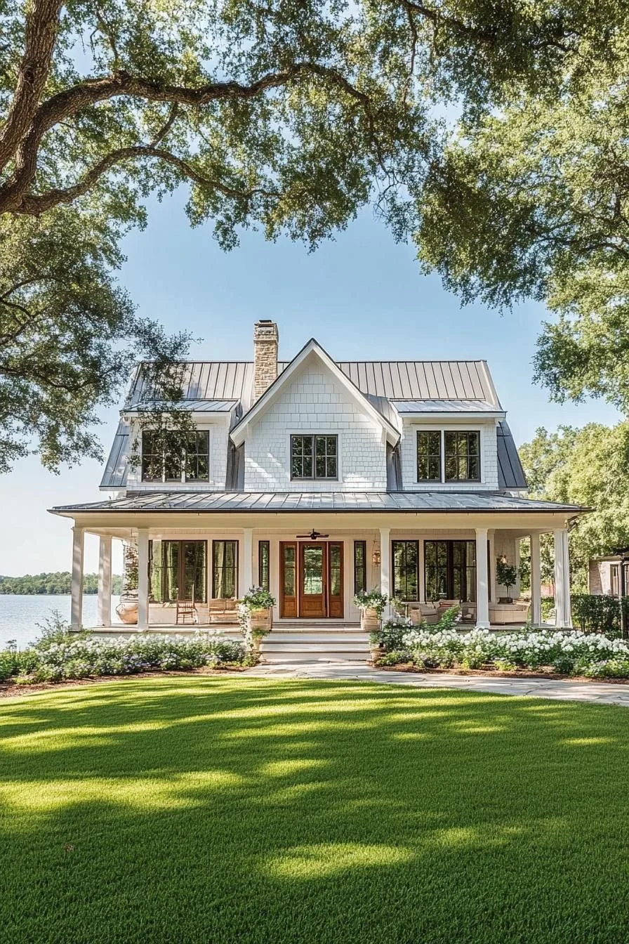 A Peaceful Home by the Lake