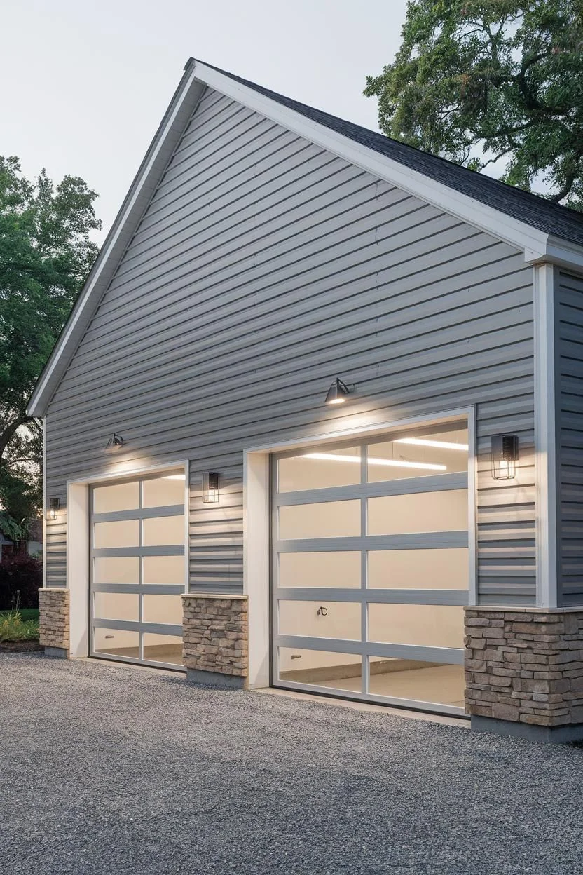 Hip Modern Garage House Hideaway