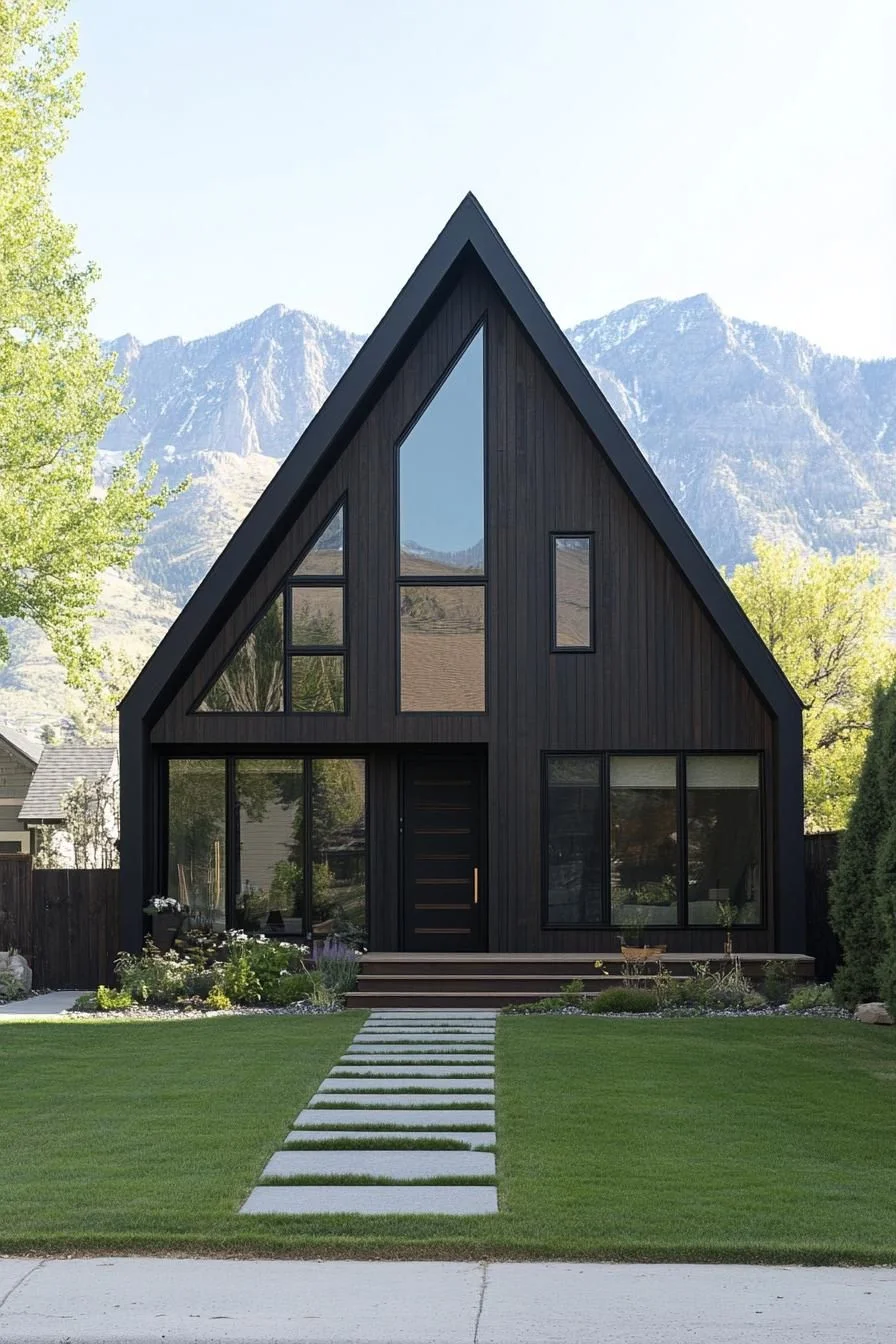 Elegant A-Frame Style, Scandinavian Made
