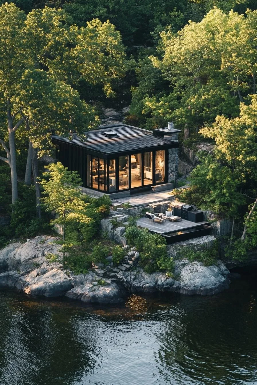 Modern Haven on the Cliffside
