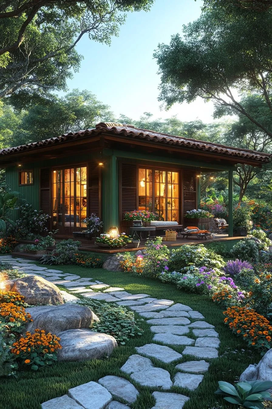 Tucked Into the Secret Garden Nook