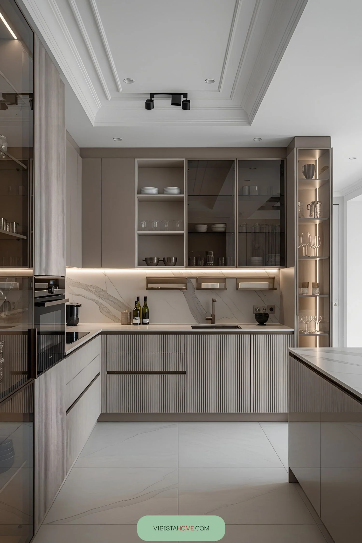 Modern Architecture Meets Understated Kitchen Charm