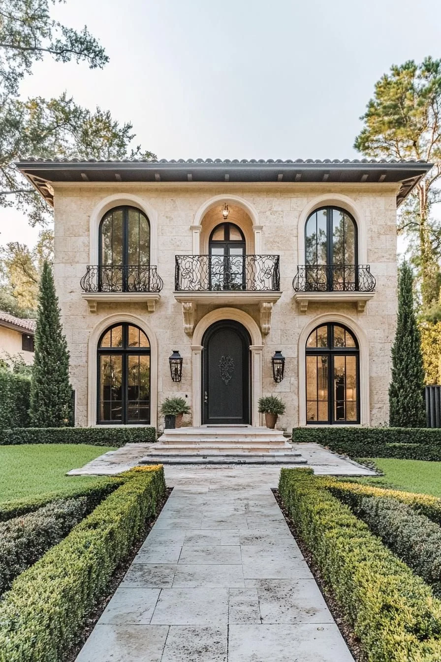 Classic French Home Exterior Design