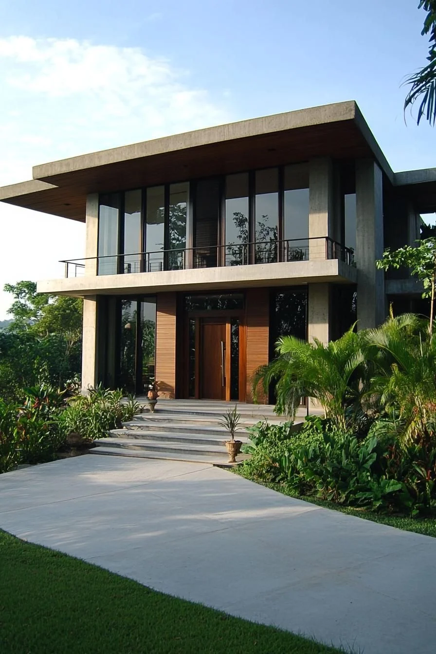 Tropical Style Meets Architectural Calm