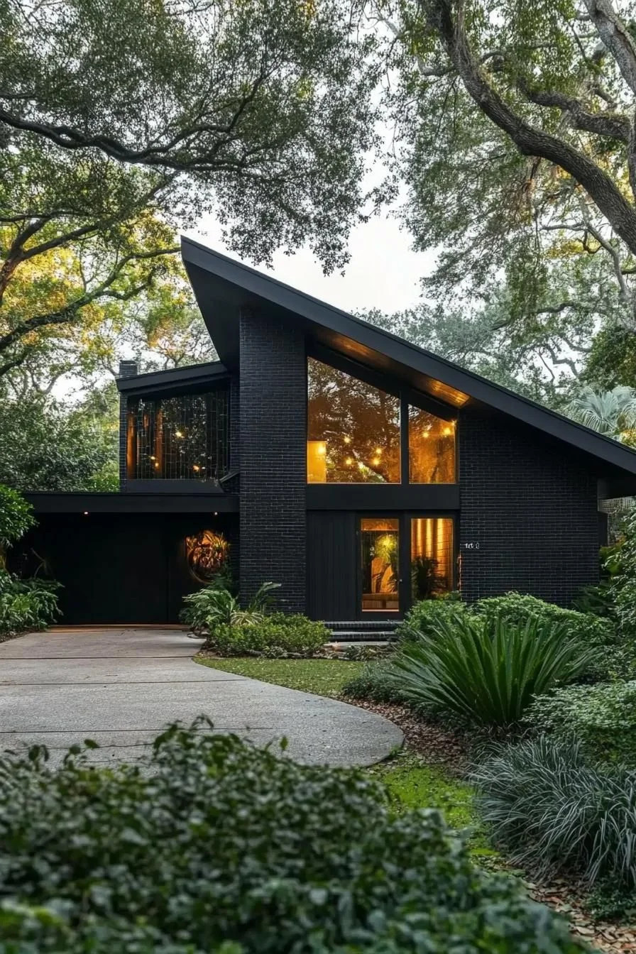 A Sleek Hideaway Tucked in the Forest