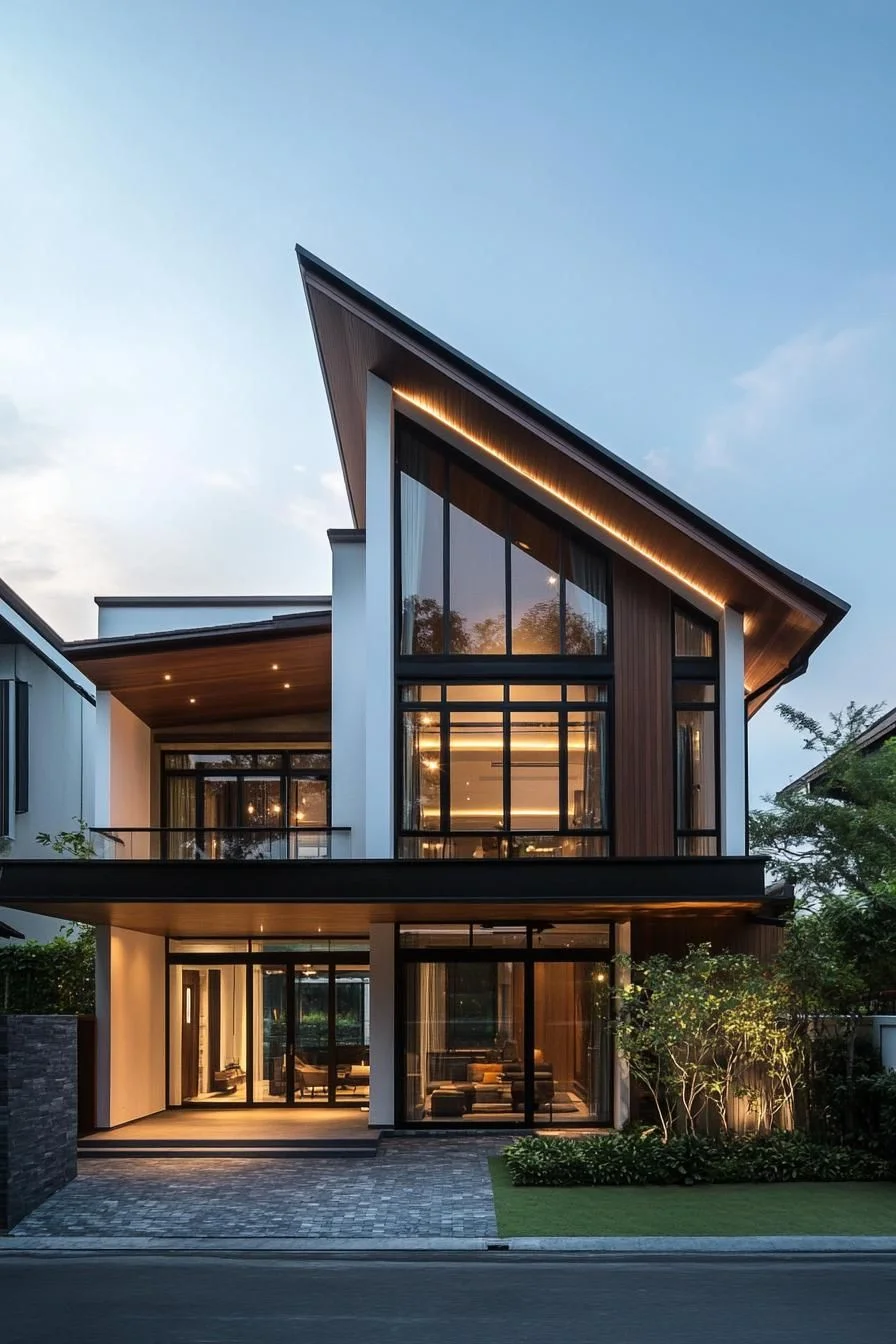 A Peaked Thai Architectural Design
