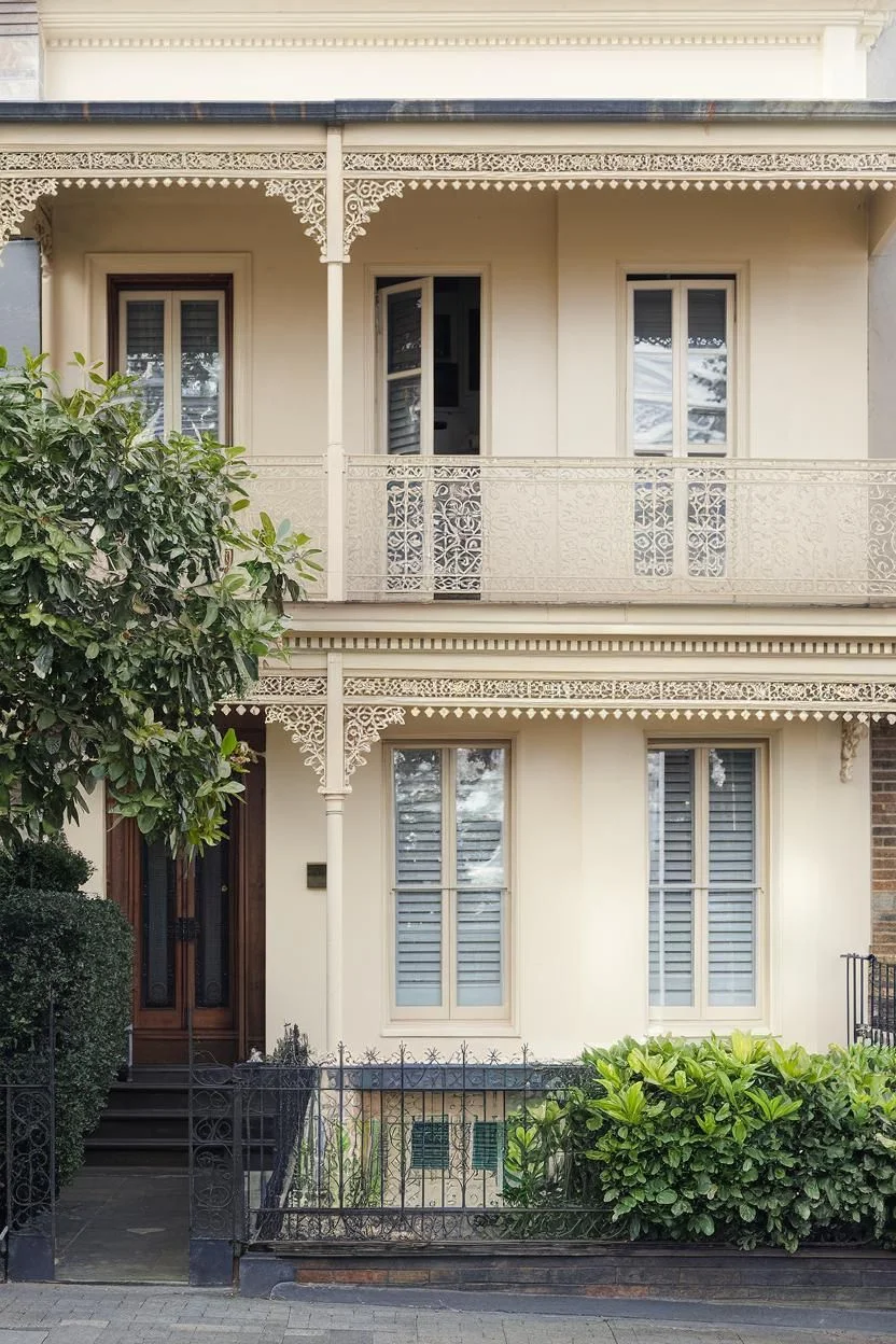 A Melbourne Home Full of Victorian Balconies