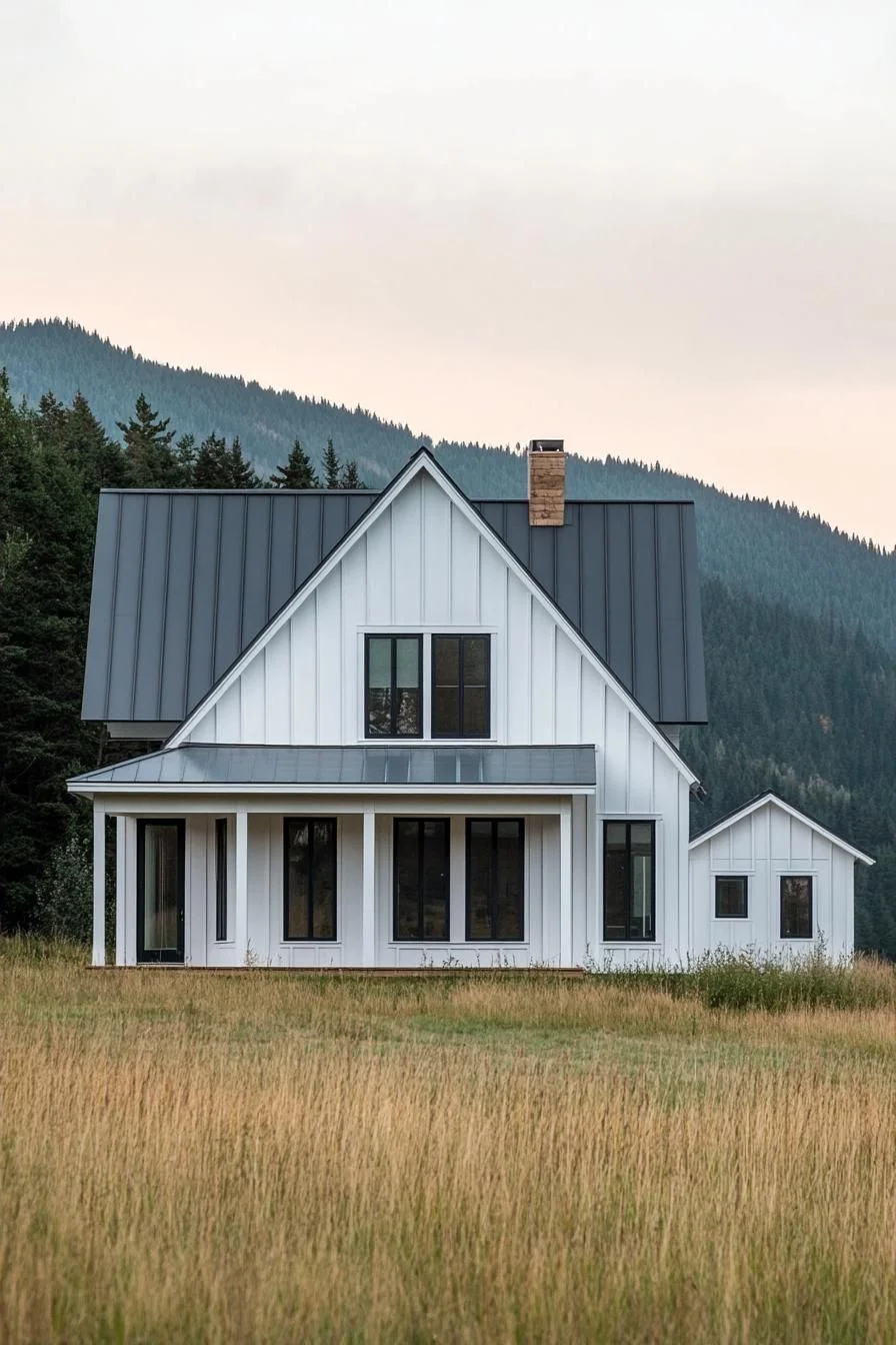 An Elegant A-Frame on the Hillside