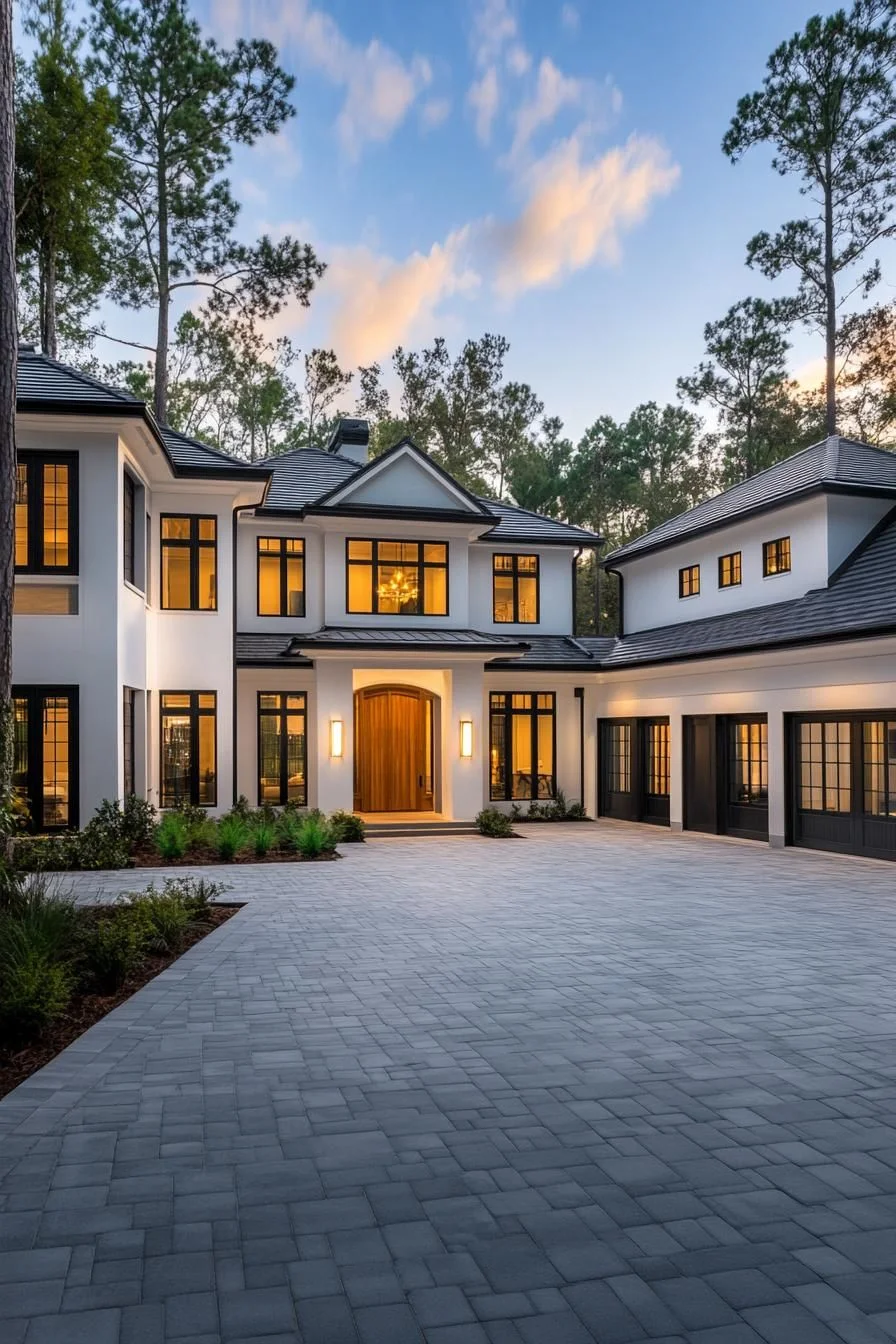 A Starlit Path to a Modern Home