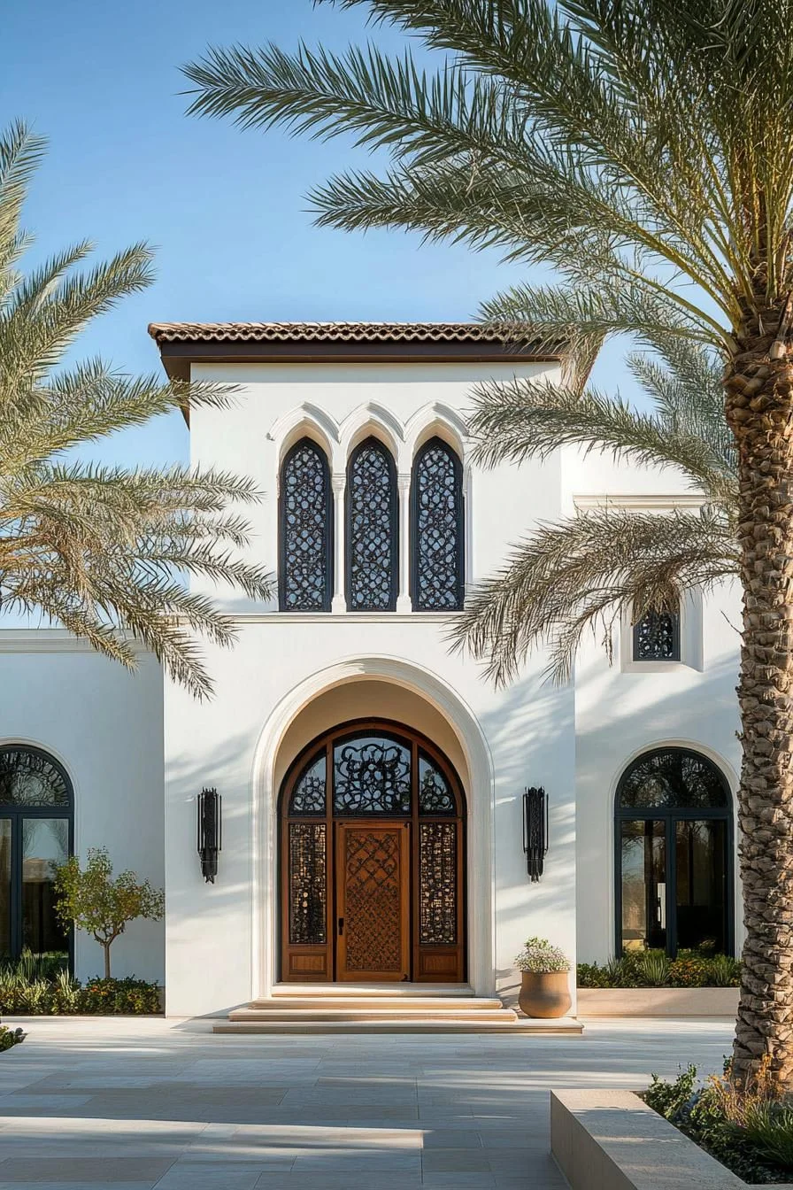 Arches Paired With Whispering Palms