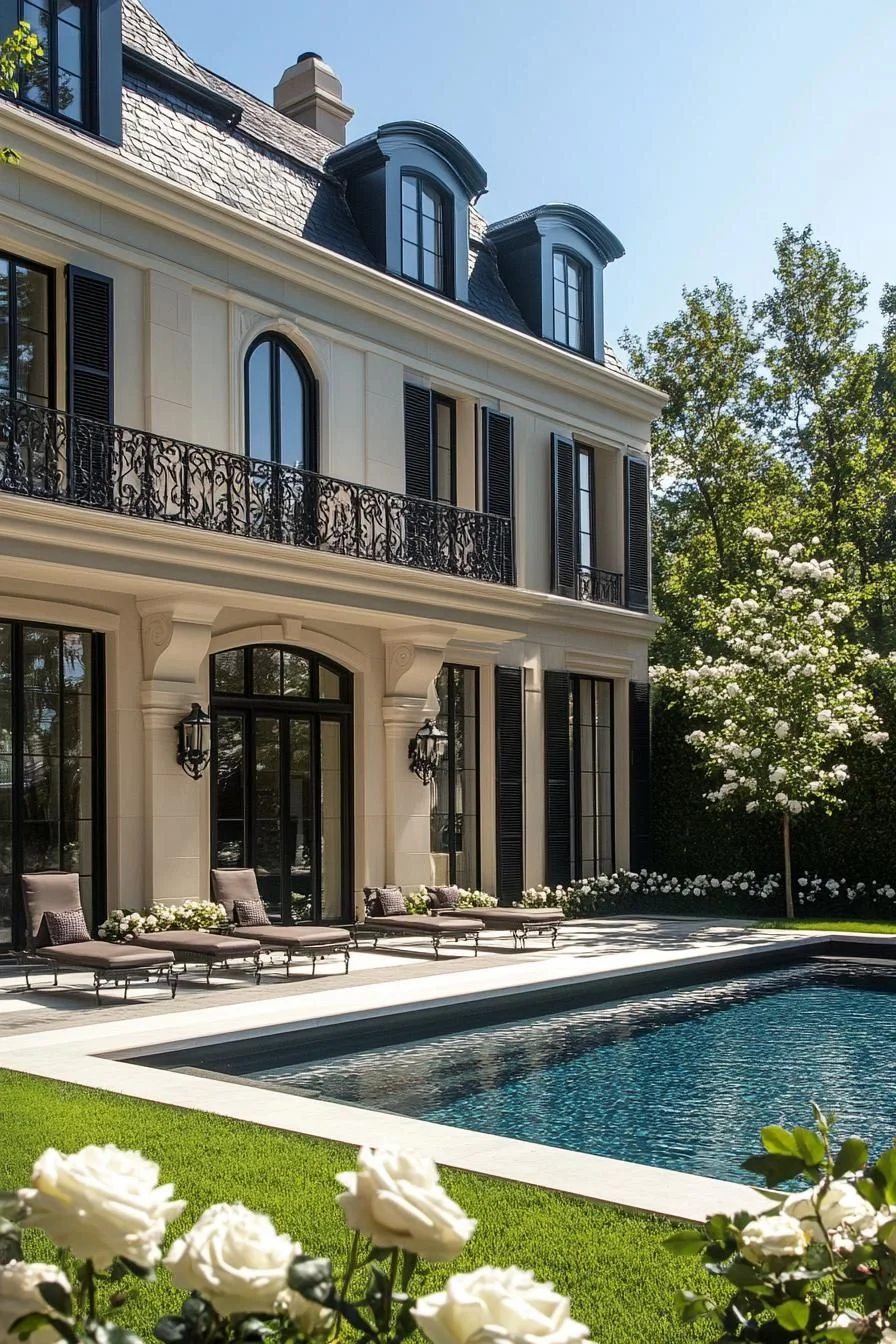 Poolside Chateau Escape