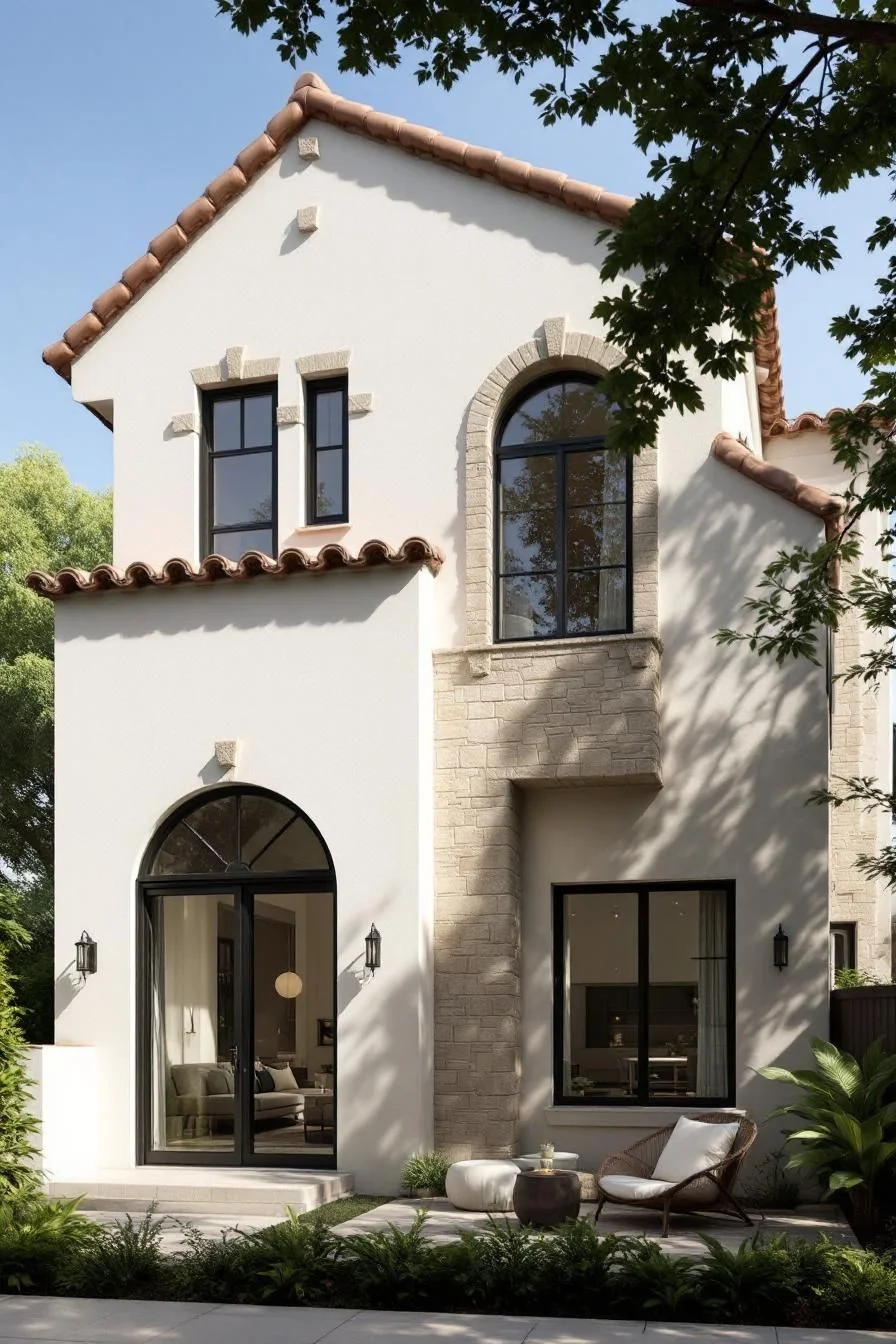 Mediterranean Style Shapes This Chic Retreat
