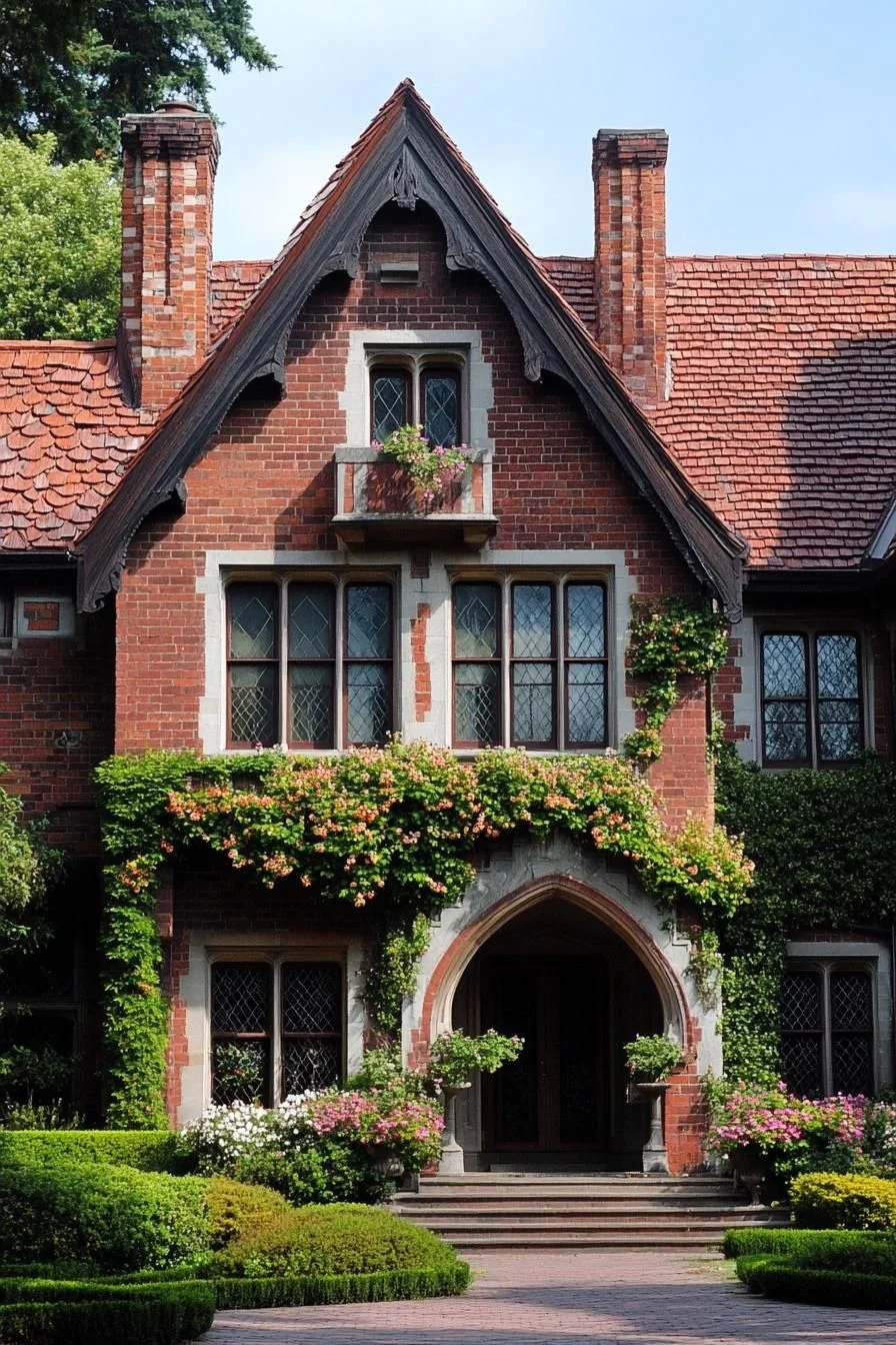 Classic Charm of This Manor House