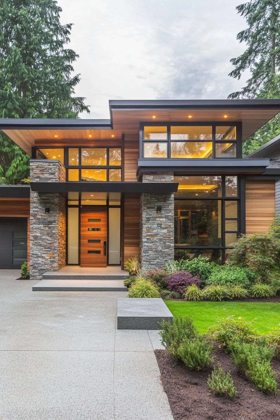 Nature's Embrace in Architectural Form