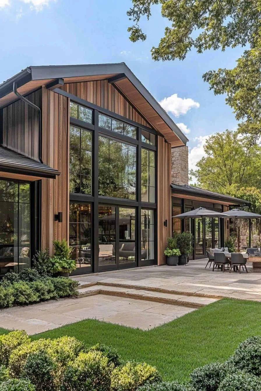 A Timber and Glass Retreat