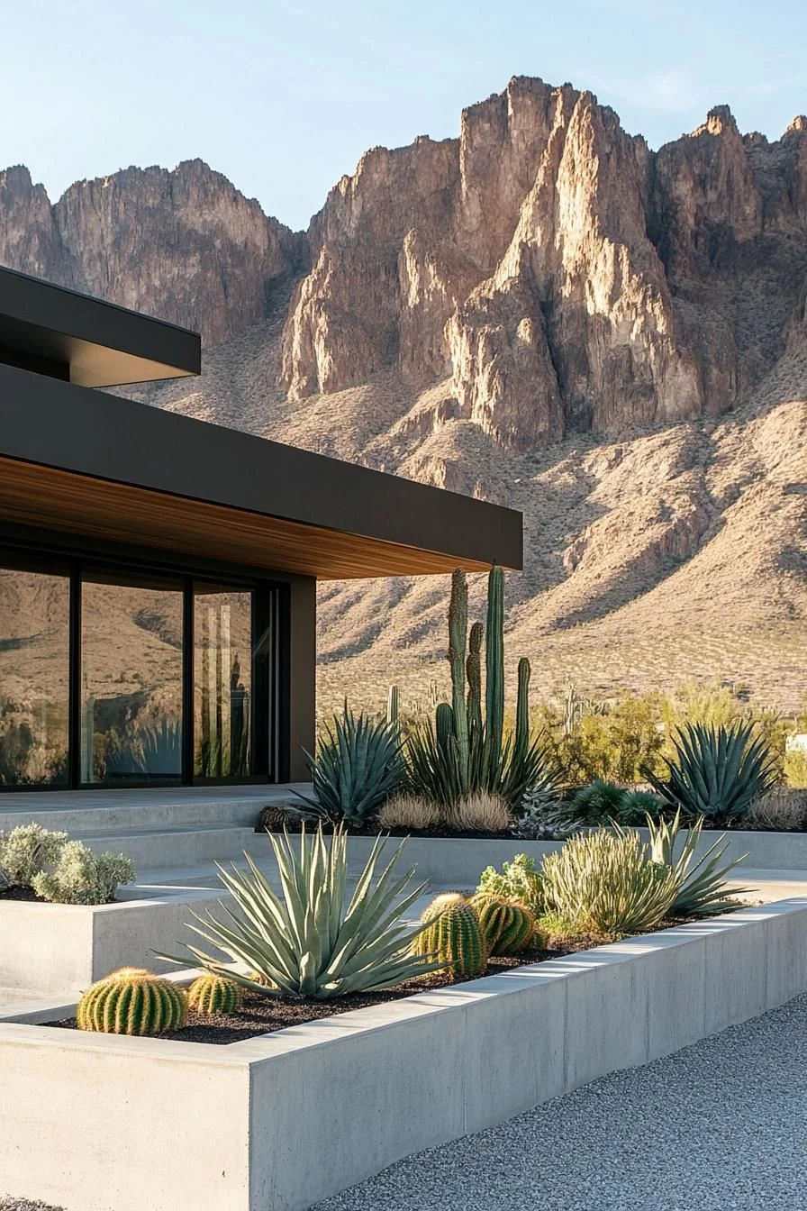 Cement Planter Boxes