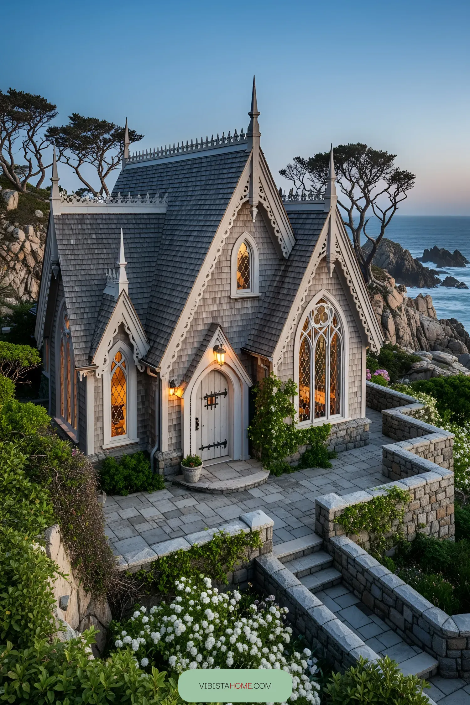 A Fairy Tale Castle on the Coast
