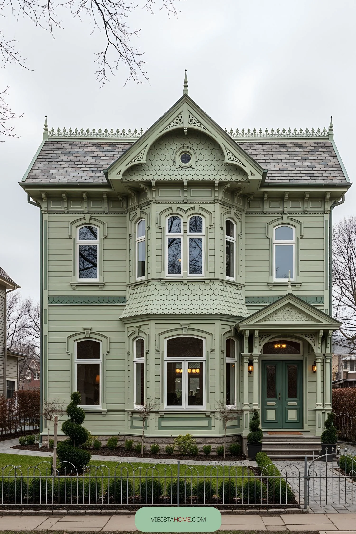A Standout Gabled Victorian Design