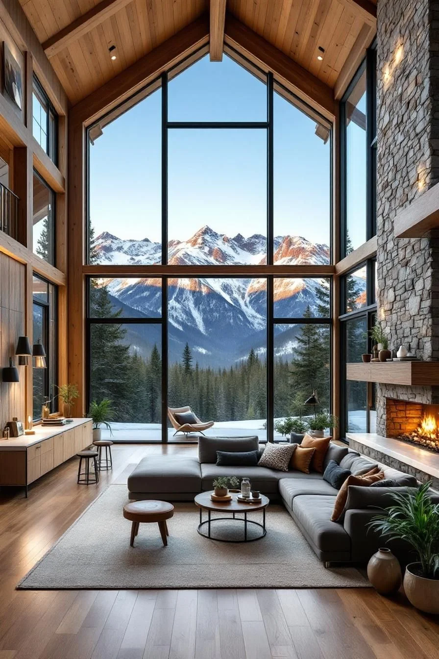 A Suite With Grand Glass Views