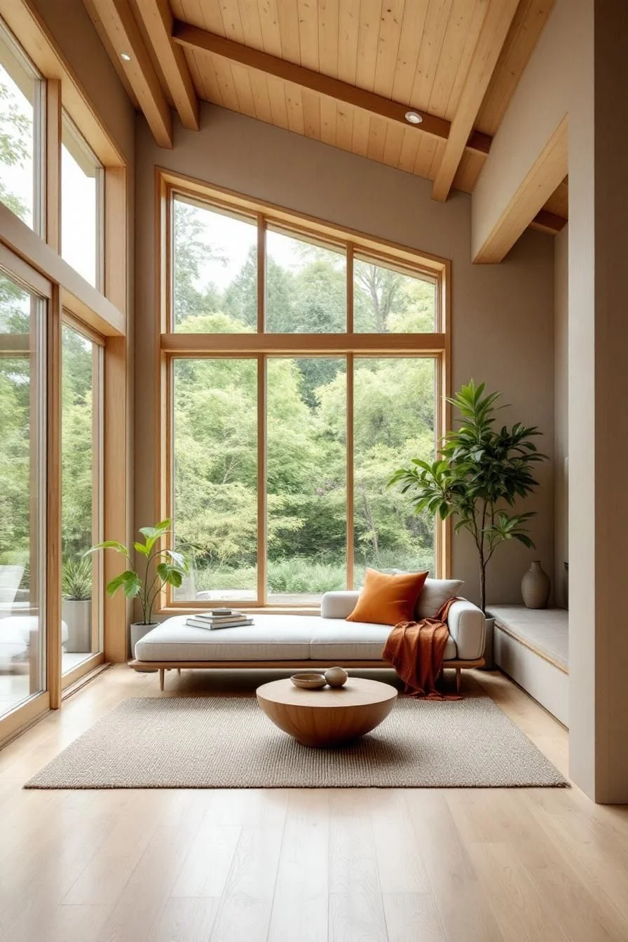 How Windows Frame Minimalist Rooms