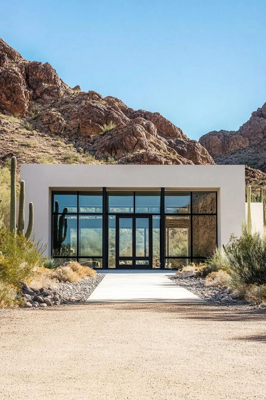 A Glass-Walled Desert Daydream