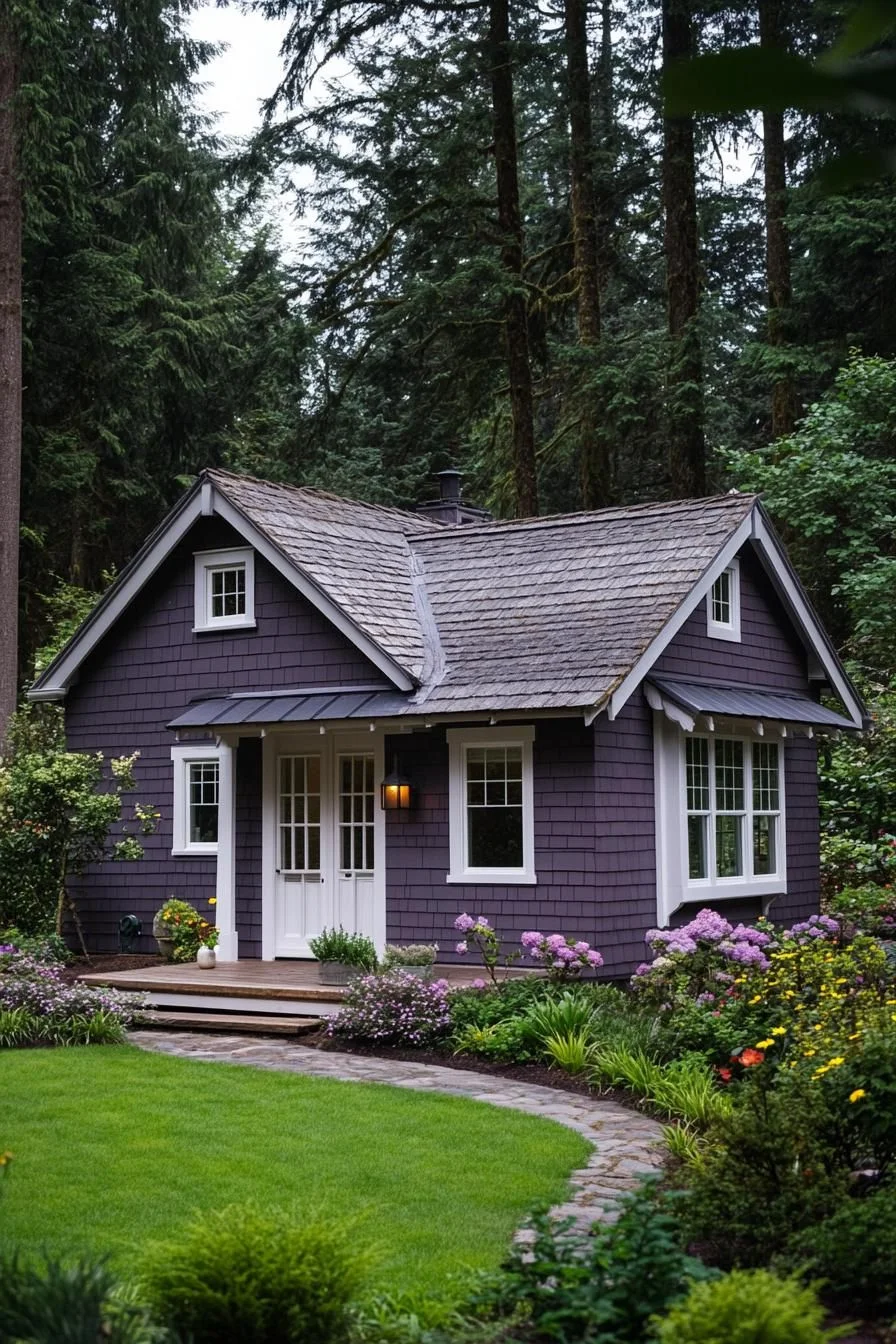 Mulberry Cabin Among the Pines