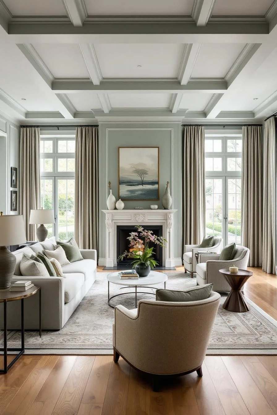 Calm Color Palettes with Classic Details