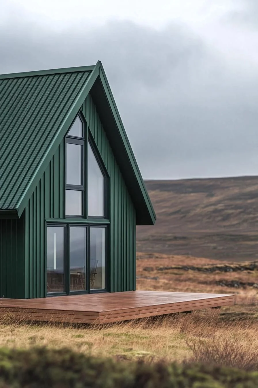 An A-Frame Built for the Wilderness