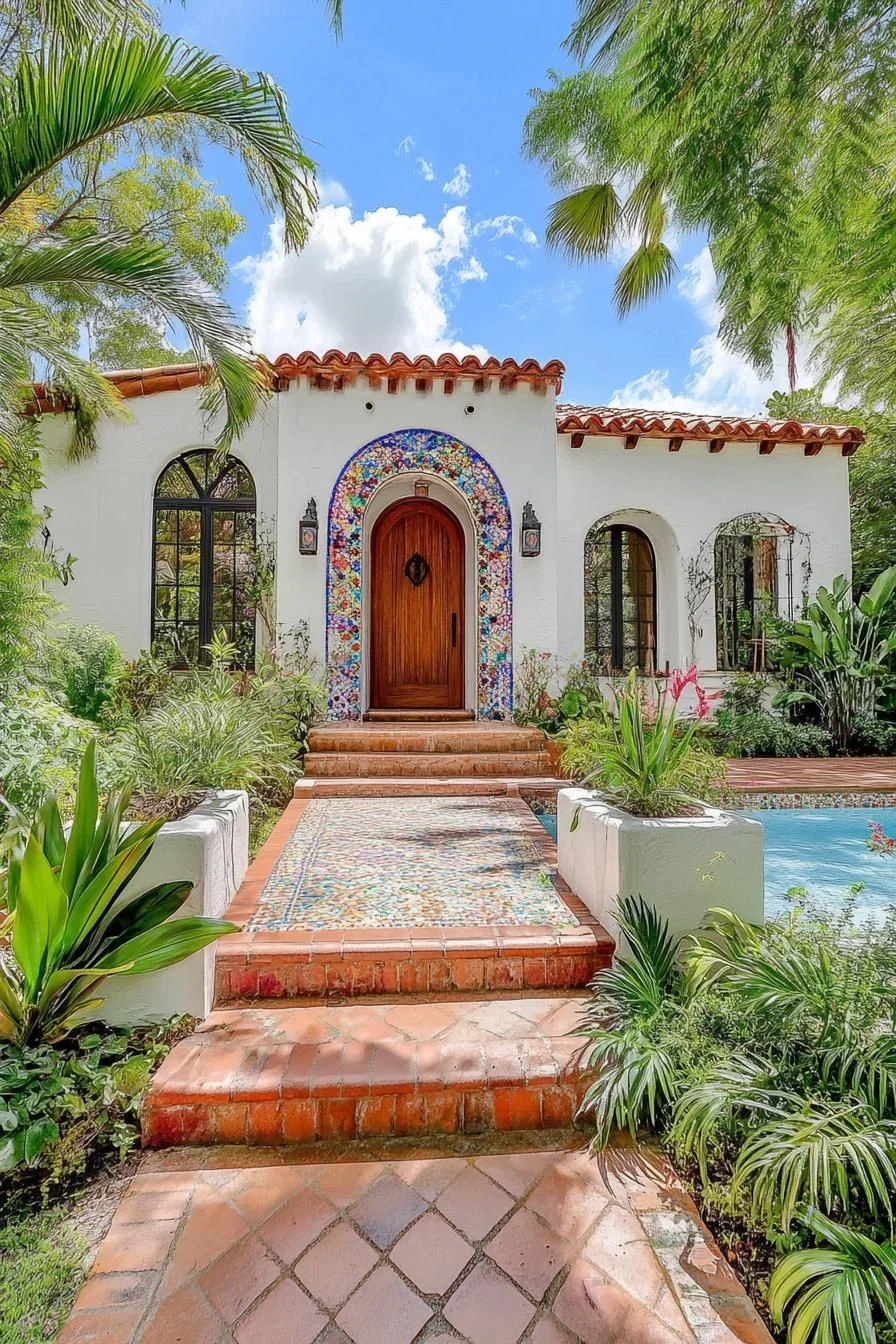 A Colorful Escape at a Spanish Bungalow