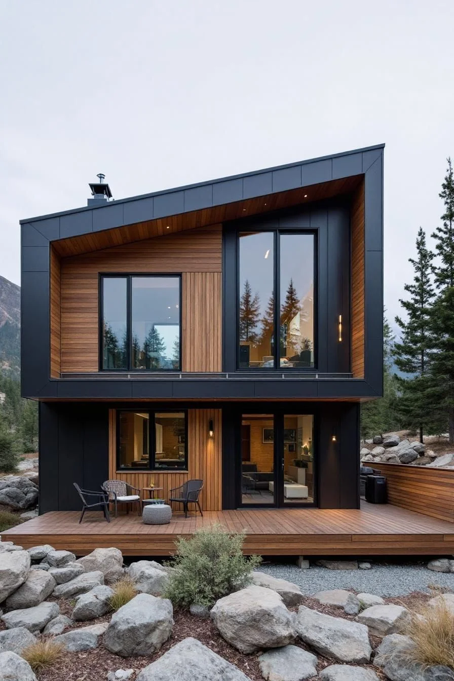 Geometric Cabin Design in Nature