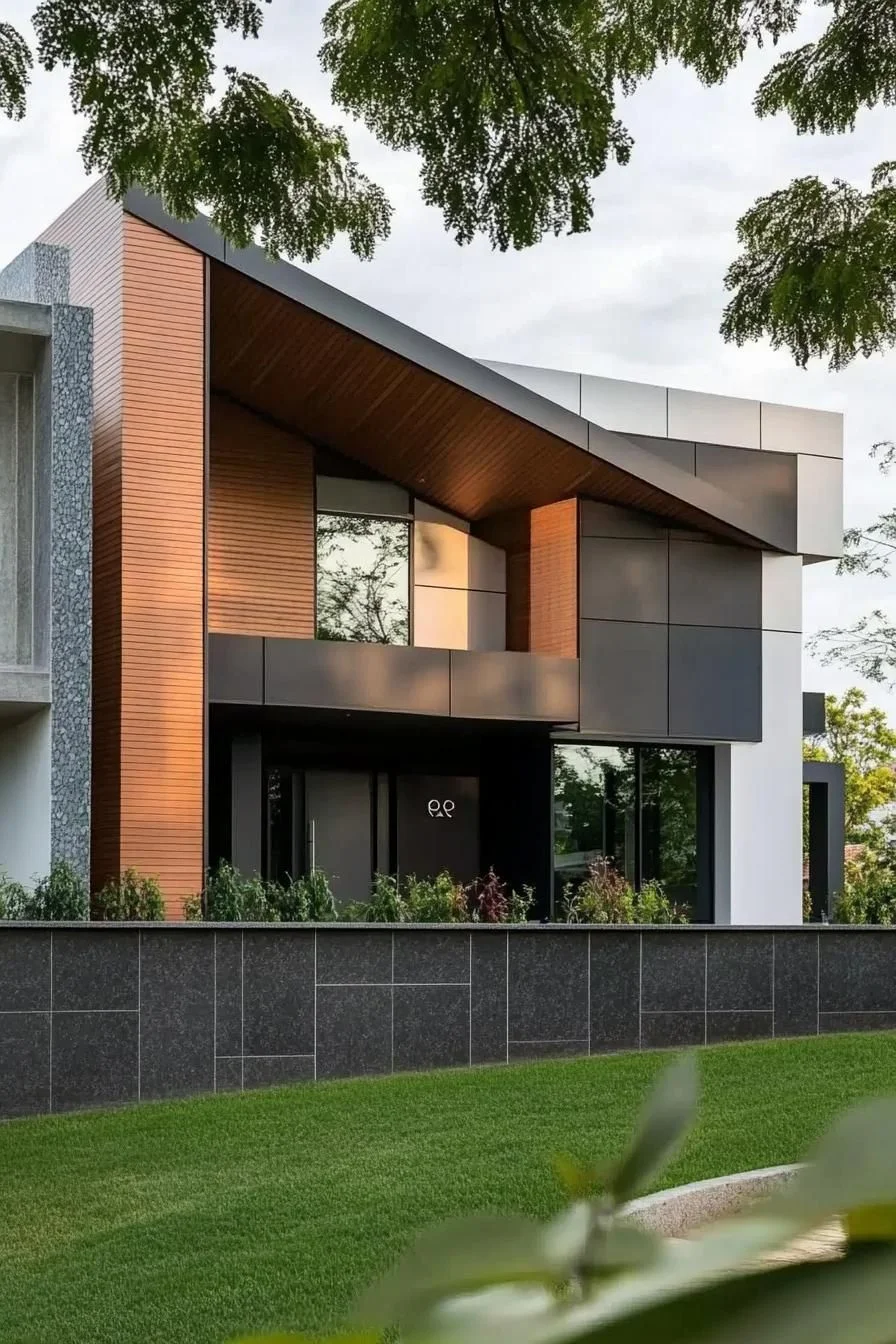 A Modern Facade With an Unexpected Twist