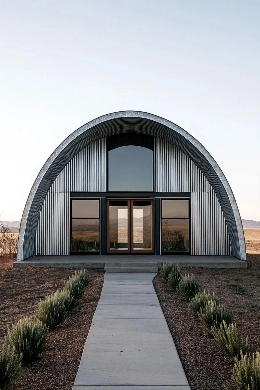 A Steel Retreat with Sweeping Views