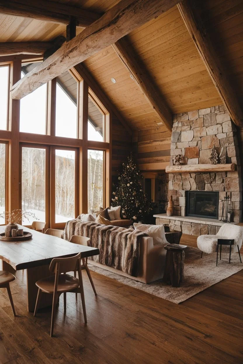 Rustic Charm and Timber Calm Combined