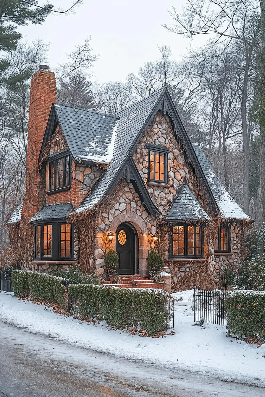 A Frosty Cottage of Folklore