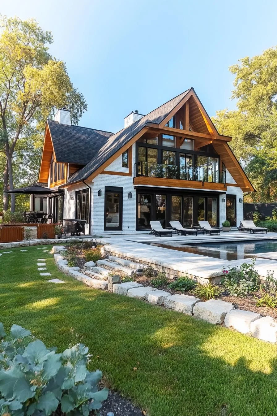 Modern Mountain Chalet Look