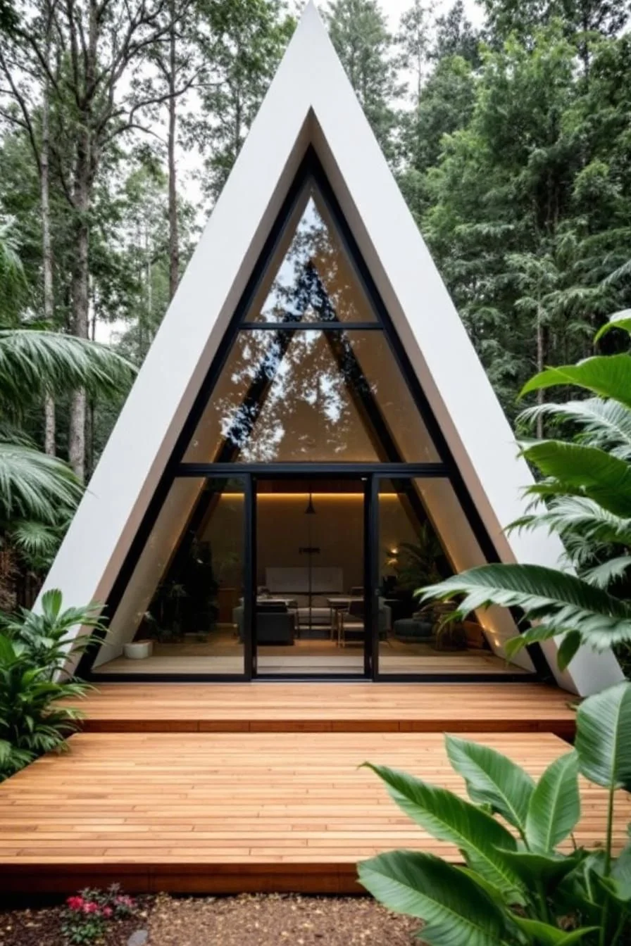 Forest Geometry Gala: A Triangular Treat