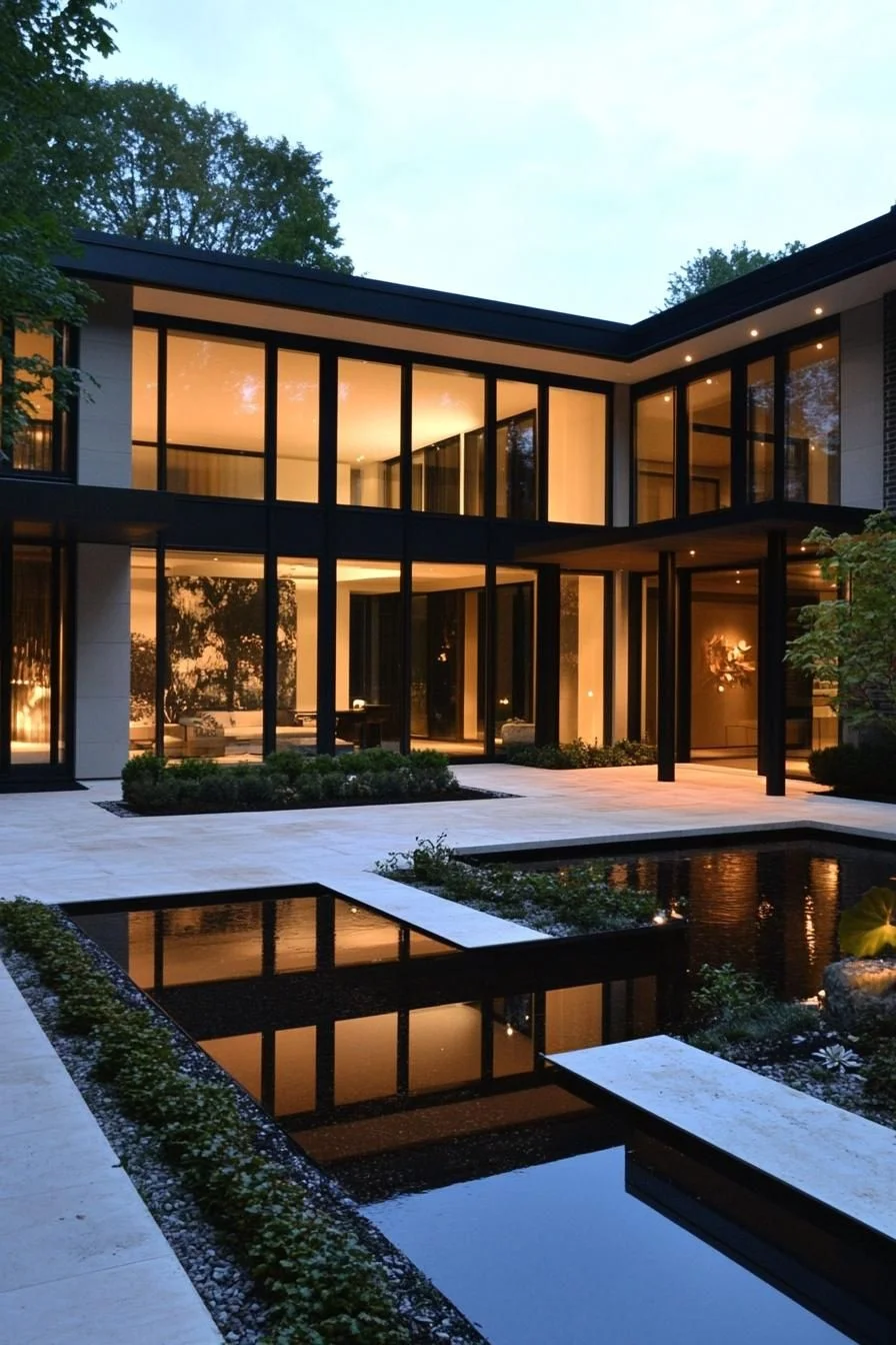 A Zen Sanctuary of Glass