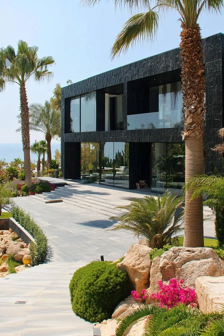 Modern Home Amid Quiet Palms