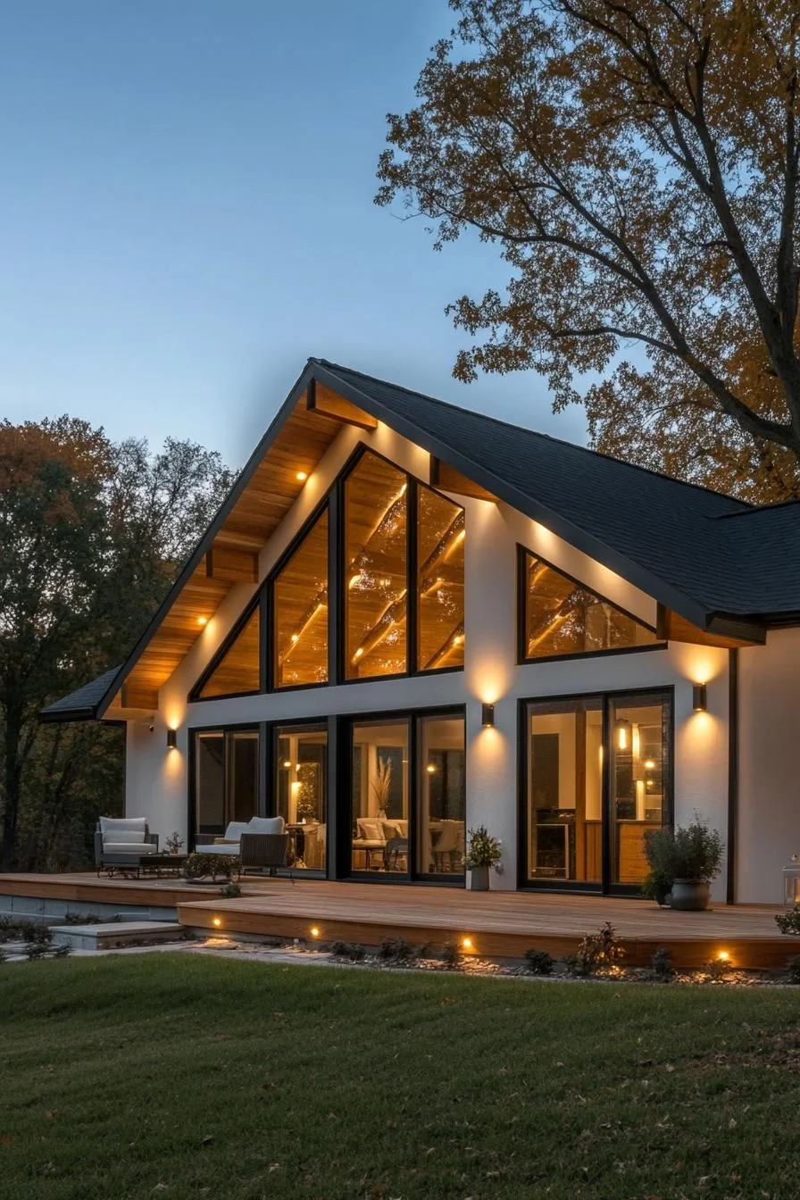 Charming A-Frame Cabin in the Woods