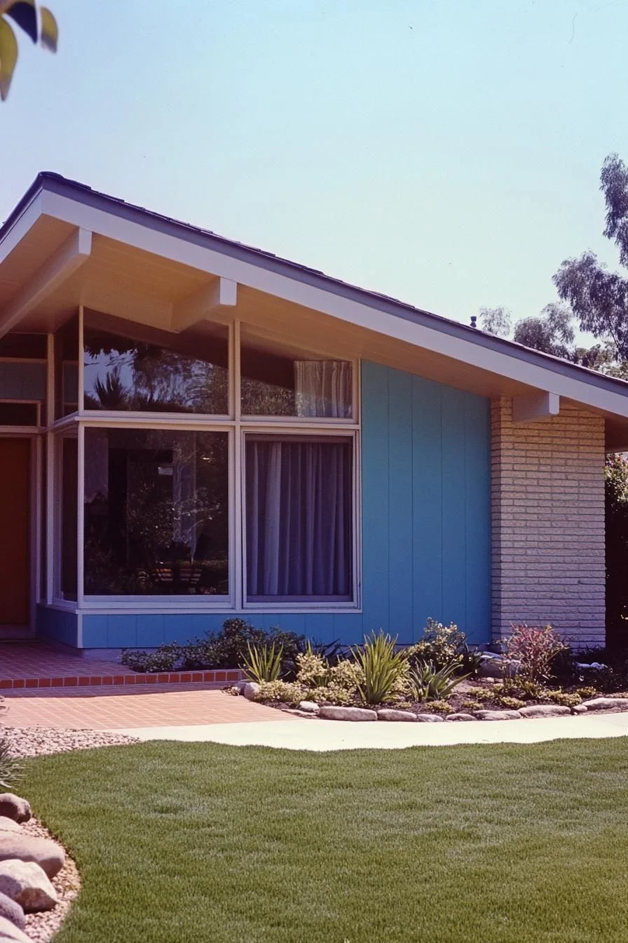 Teal Tones Bring Retro Calm
